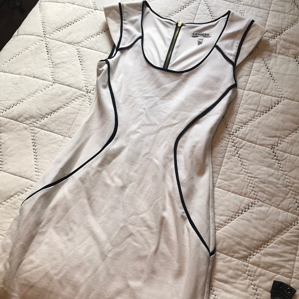 Express white dress